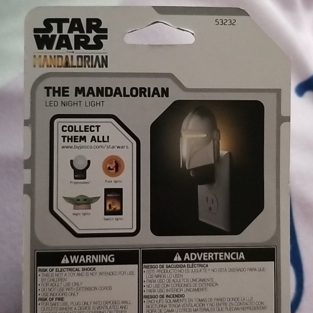 Star wars. Mandalorian night light - Picture 3 of 3